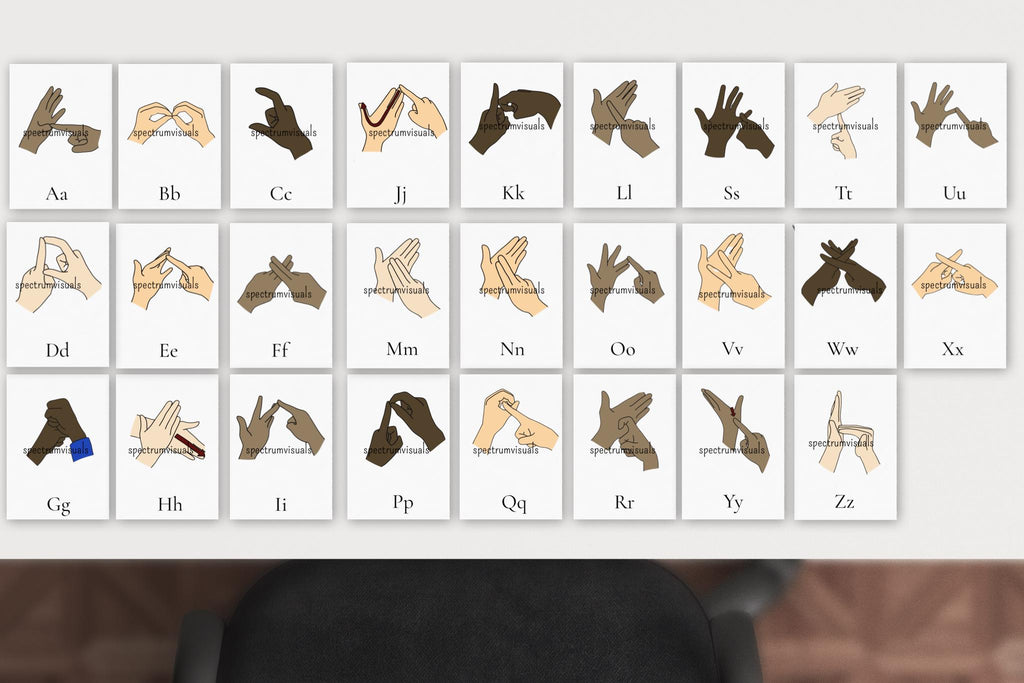 26pk BSL Alphabet