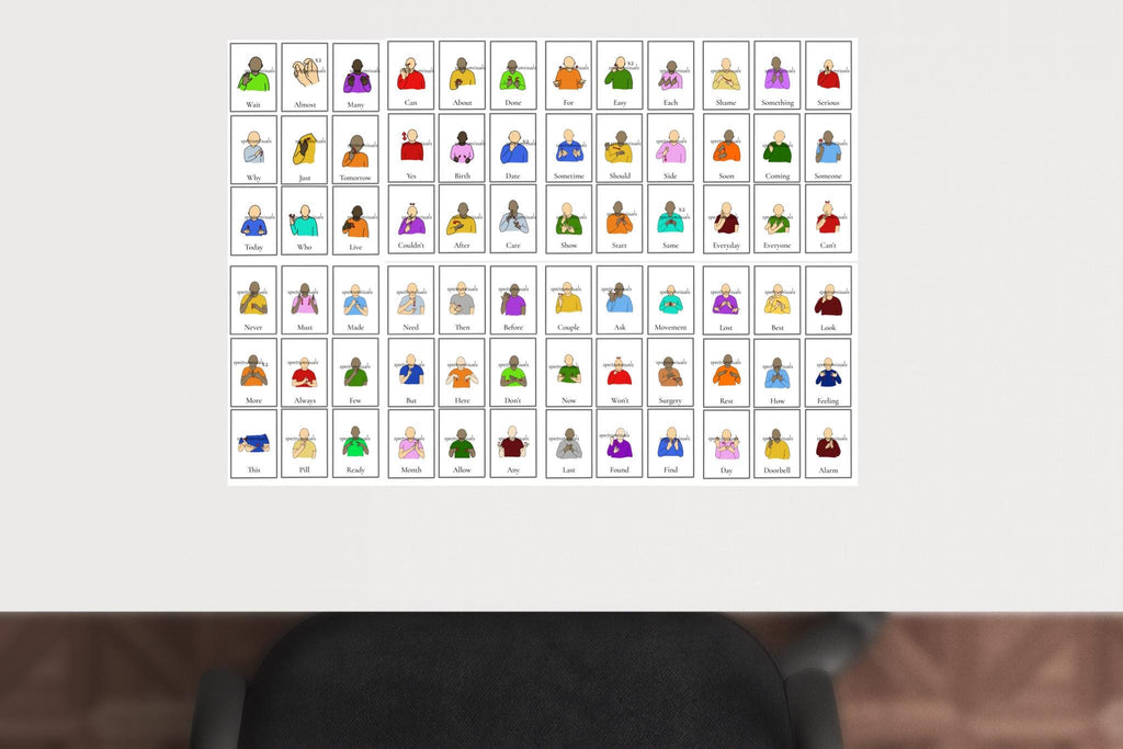 72pk BSL Common Words & Phrases