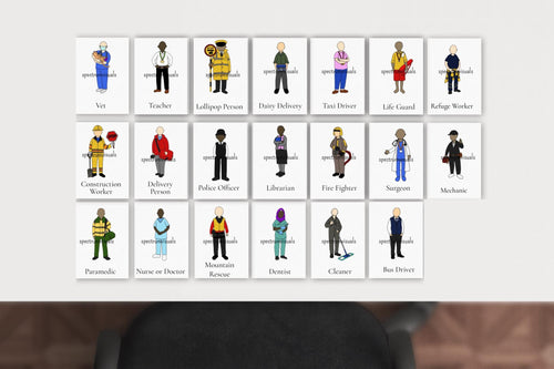 20pk Occupation Illustrations