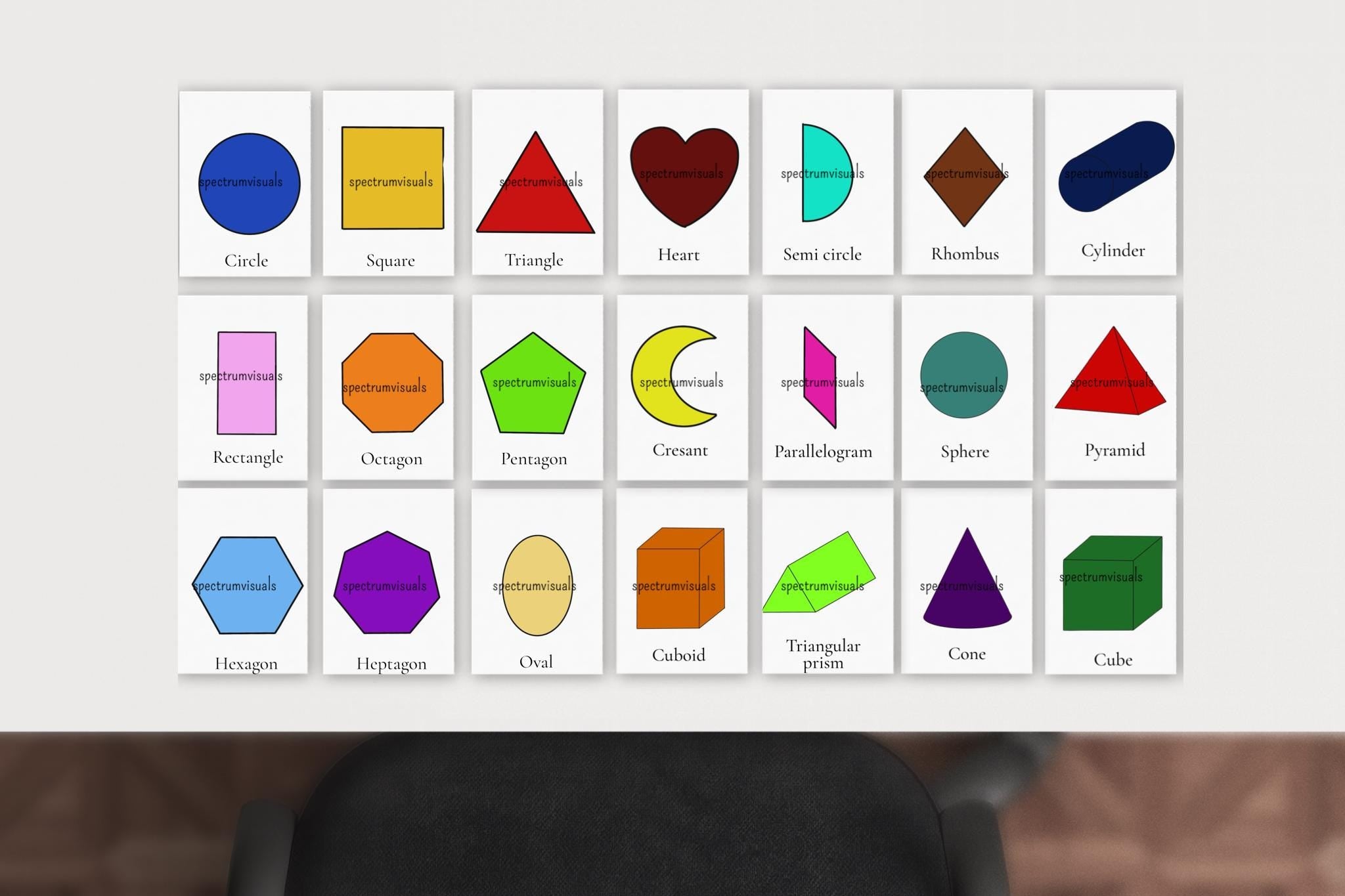 21pk 2D & 3D Shapes