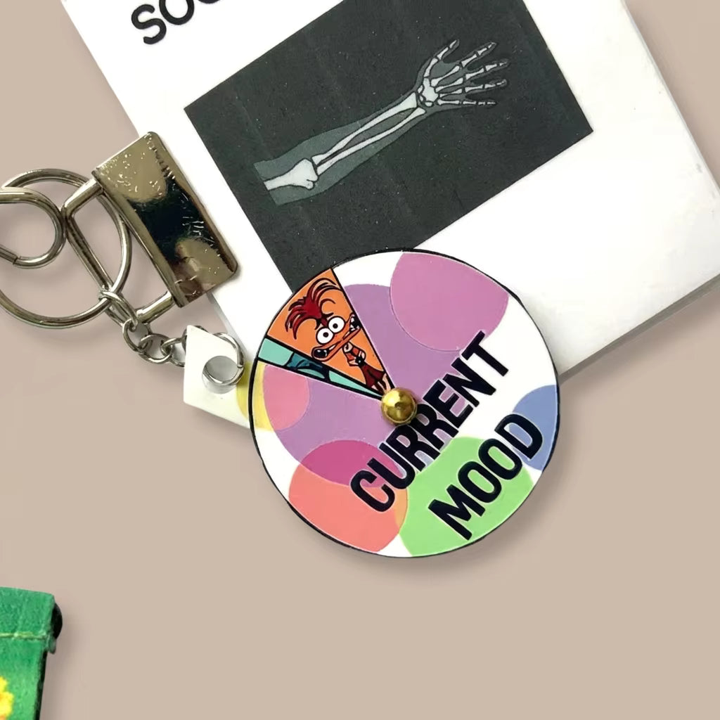 Current Mood Keychain Pendant