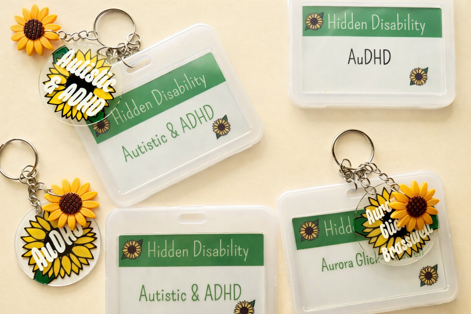 Custom Hidden Disability Awareness Card