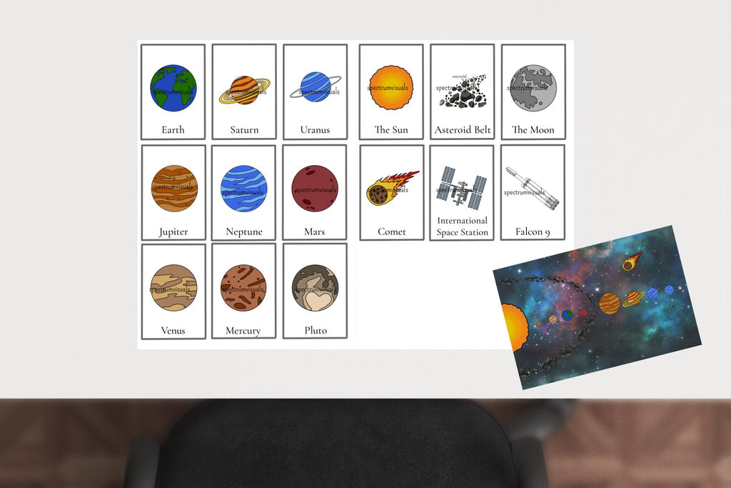 16pk Solar System Flashcards